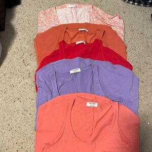 Zenana tank top bundle of 5 sz Small